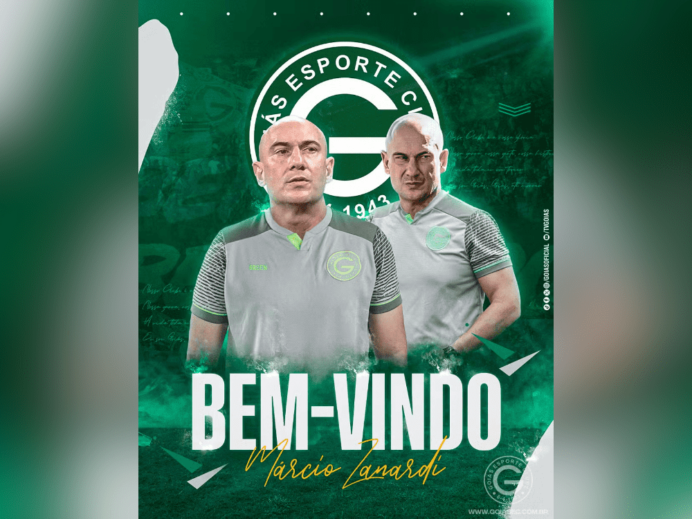 Márcio Zanardi é anunciado como novo treinador do Goiás