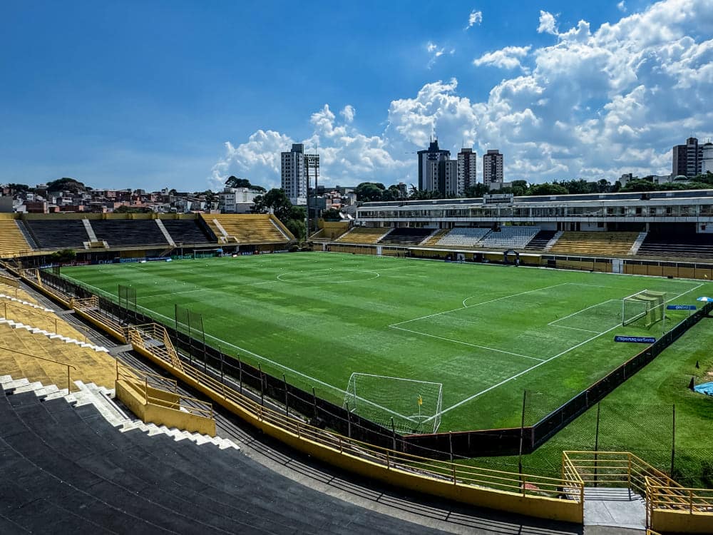 Os ingressos para São Bernardo x Tombense podem ser comprados no Estádio Primeiro de Maio no dia do jogo