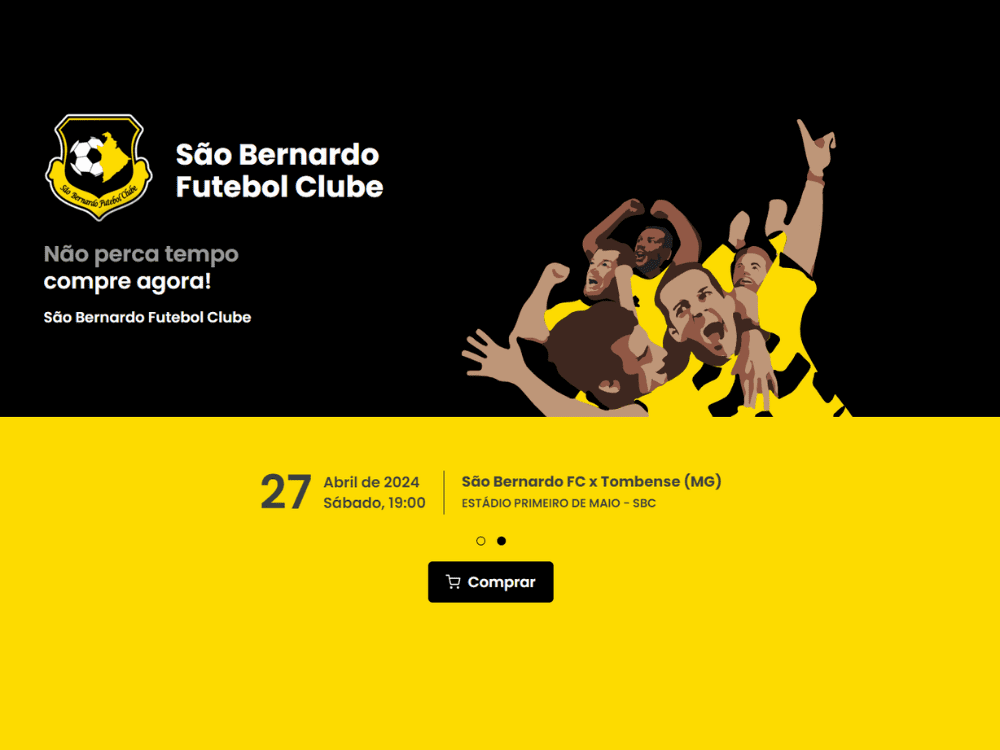 Descubra onde comprar ingressos para São Bernardo x Tombense pela internet