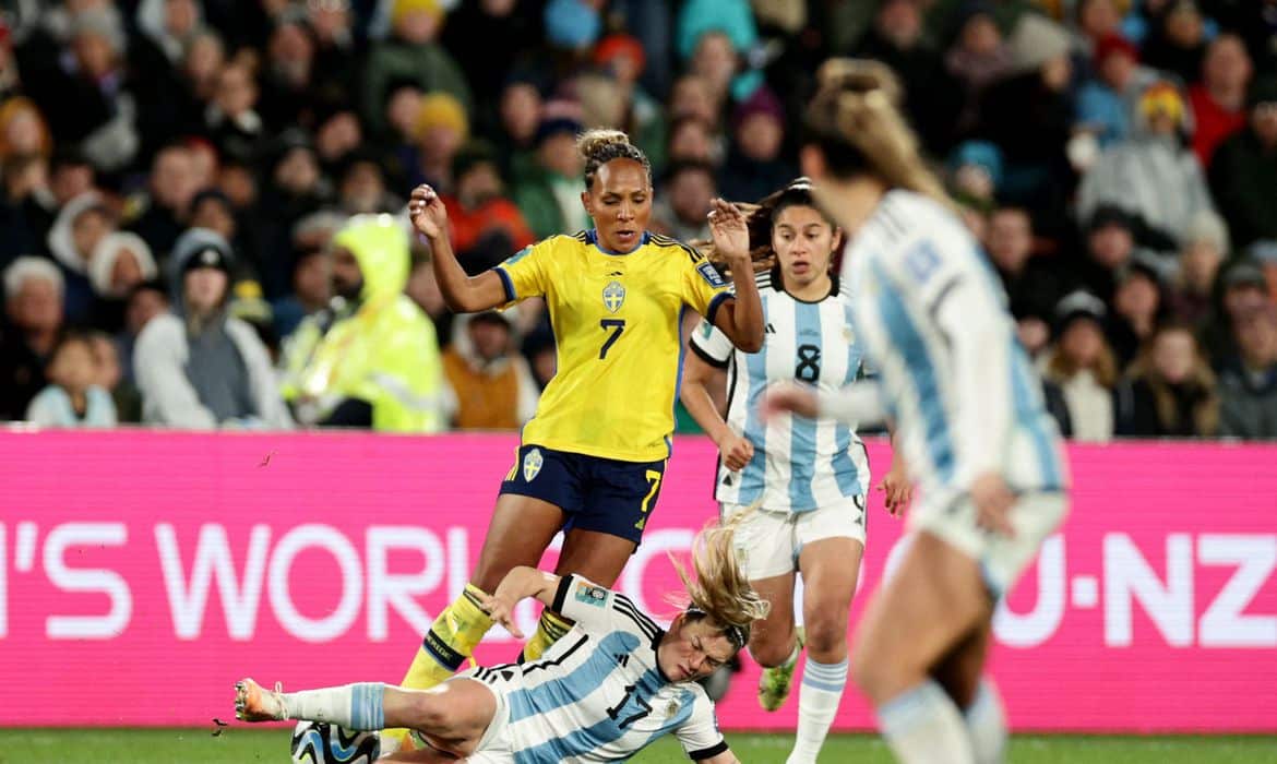 Suécia elimina a Argentina na Copa do Mundo Feminina