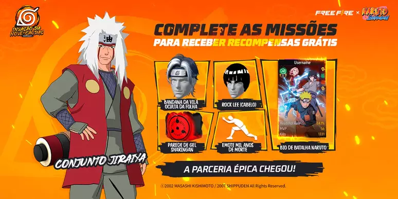 Free Fire Naruto