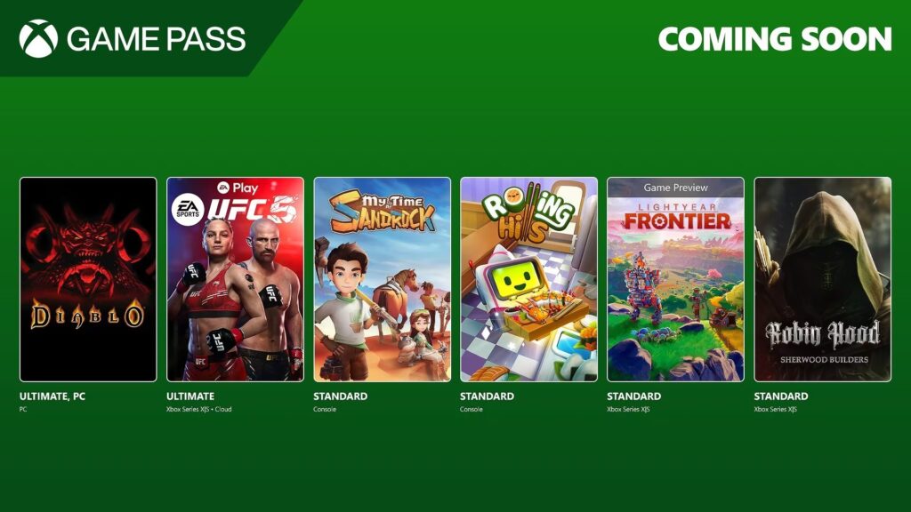 Xbox Game Pass 2025